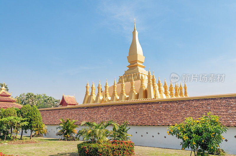 金塔，Pha That Luang，万象，老挝